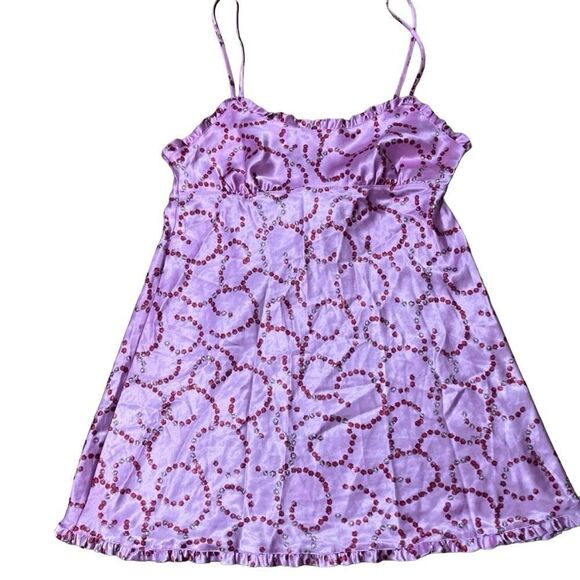Victoria’s Secret Angels Pink and Red Roses Cami Slip Dress Size Small 0167 - Picture 1 of 3
